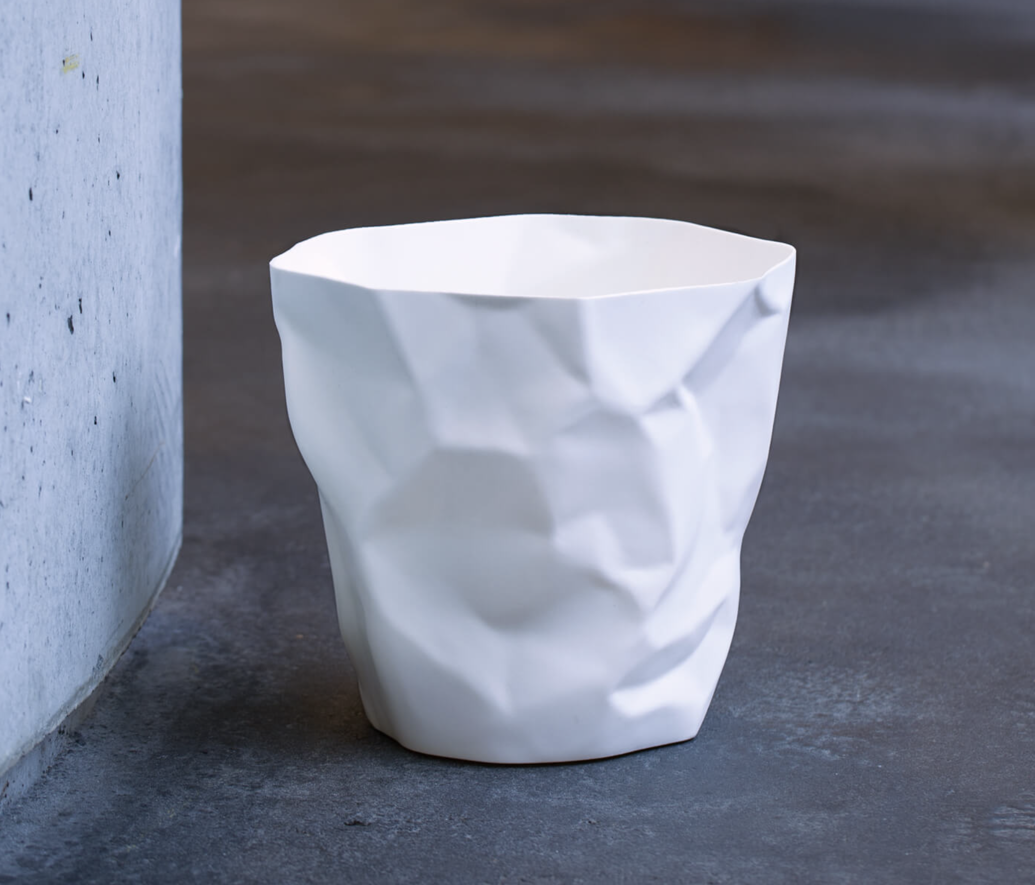 A crumpled piece of paper that was suddenly more than waste.